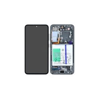 LCD + Touch + Frame + Battery für S911B Samsung Galaxy S23 - green