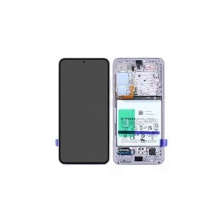 LCD + Touch + Frame + Battery für S911B Samsung Galaxy S23 - lavender