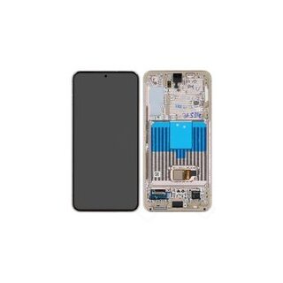 LCD + Touch + Frame für S901B Samsung Galaxy S22 - violet