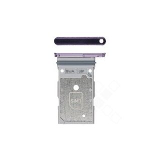 SIM Tray DS für S901B, G906B Samsung Galaxy S22, S22+ - bora purple