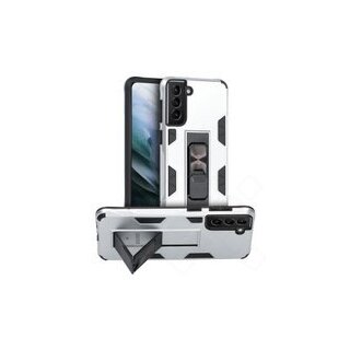 anco Soldier Armor Shockproof Case für G996B Samsung Galaxy S21+ - silver