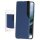 anco Bookcase SideWindow für G996B Samsung Galaxy S21+ - blue