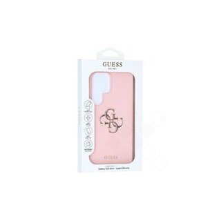 Guess Silicone 4G Big Logo Case für S938B Samsung Galaxy S25 Ultra - rosa