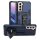 anco Soldier Armor Shockproof Case für G991B Samsung Galaxy S21 - blue