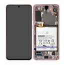 LCD + Touch + Frame + Battery für G991B Samsung...