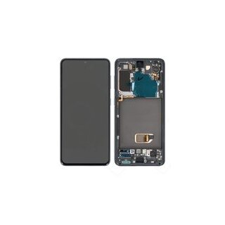 LCD + Touch + Frame no Camera für G991B Samsung Galaxy S21 - phantom grey