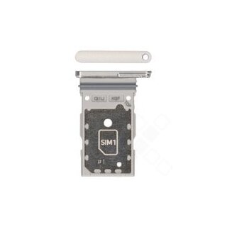 SIM Tray DS für G990B Samsung Galaxy S21 FE - white