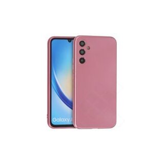 TPU Case Metallic für A346B Samsung Galaxy A34 - pink
