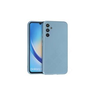 TPU Case Metallic für A346B Samsung Galaxy A34 - light blue