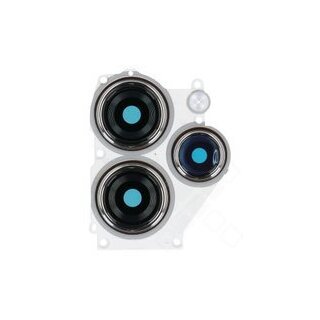 Camera Lens + Bezel für 23053RN02A Xiaomi Redmi 12 4G - silver