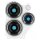 Camera Lens + Bezel für 23053RN02A Xiaomi Redmi 12 4G - silver