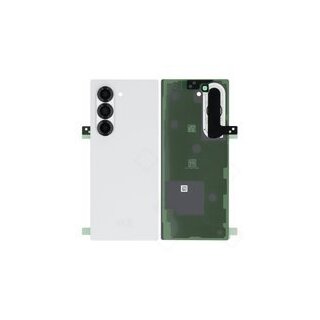 Rear cover (Original) - White, Samsung Galaxy Z Fold6; SM-F956