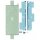 Adhesive tape repair kit outer display (Original), Samsung Galaxy Z Fold6; SM-F956
