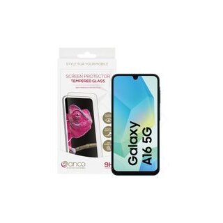 anco Tempered Glass Fullscreen für A165F, A166B Samsung Galaxy A16 4G, A16 5G - black