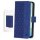 anco Bookcase Geometric für A165F, A166B Samsung Galaxy A16 4G, A16 5G - blue