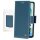anco Bookcase Miami für A165F, A166B Samsung Galaxy A16 4G, A16 5G - blue