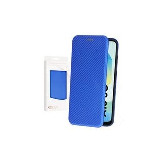 anco Bookcase Carbon Optic für A165F, A166B Samsung Galaxy A16 4G, A16 5G - blue