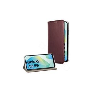 Bookcase basic magnetic für A165F, A166B Samsung Galaxy A16 4G, A16 5G - burgundy