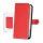 anco Basic Bookcase für A165F, A166B Samsung Galaxy A16 4G, A16 5G - red