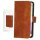 anco Bookcase Geometric für A356B Samsung Galaxy A35 5G - brown