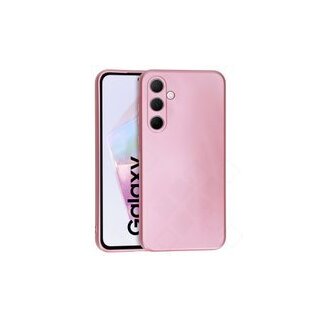 TPU Case Metallic für A356B Samsung Galaxy A35 5G - pink