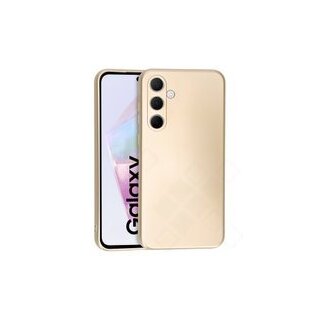 TPU Case Metallic für A356B Samsung Galaxy A35 5G - gold