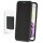 anco Bookcase Carbon Optic für A356B Samsung Galaxy A35 5G - black
