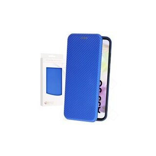 anco Bookcase Carbon Optic für A356B Samsung Galaxy A35 5G - blue