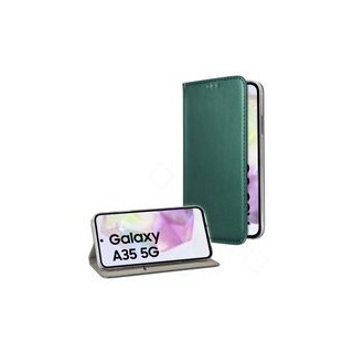 Bookcase basic magnetic für A356B Samsung Galaxy A35 5G - dark green