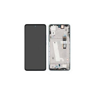 LCD + Touch + Frame für XT2203 Motorola Edge 30 - aurora green