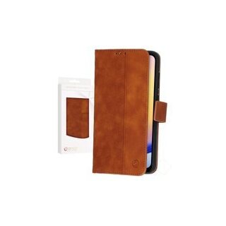 anco Bookcase Geometric für A256B Samsung Galaxy A25 5G - brown
