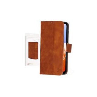 anco Bookcase Geometric für A145R. A146P Samsung Galaxy A14. A14 5G - brown
