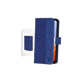 anco Bookcase Geometric für A145R. A146P Samsung Galaxy A14. A14 5G - blue