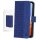 anco Bookcase Geometric für A145R. A146P Samsung Galaxy A14. A14 5G - blue