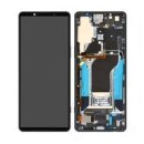 LCD + Touch + Frame für XQ-DQ54 Sony Xperia 1 V - black