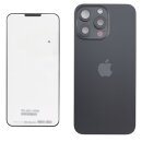 Back Glass (Original) - Black Titanium, Apple iPhone 15...