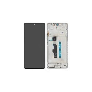 LCD + Touch + Frame für 2312DRAABG, 2312DRAABC Xiaomi Redmi Note 13 5G - arctic white