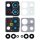 Camera Lens + Bezel für 2312DRAABG, 2312DRAABC Xiaomi Redmi Note 13 5G - arctic white