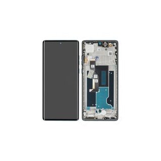 LCD + Touch + Frame für XT2429 Motorola Edge 50 Fusion - forest blue