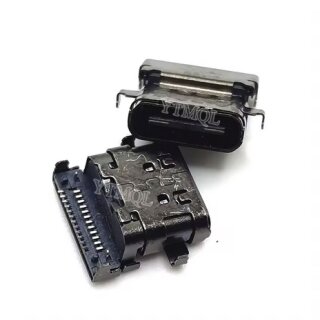 Lenovo Ideapad 5-14ALC05 5-14ARE05 Laptop R5 4600U Type-C USB C Jack Female Socket Charging Port Dock Plug Connector