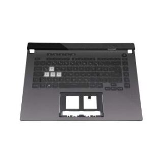 90NR0572-R32GE1 Original Asus Tastatur inkl. Topcase DE (deutsch) schwarz/anthrazit mit Backlight