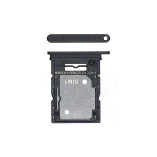 SIM Tray DS für POCO M6 Pro 4G - black