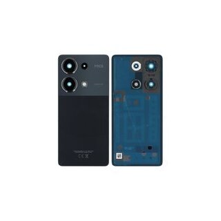 Battery Cover für POCO M6 Pro 4G - black