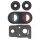 Main Camera Lens + Bezel für 2412DPC0AG POCO X7 Pro 5G - black