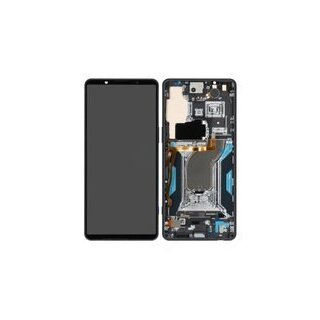 LCD + Touch + Frame für XQ-EC54 Sony Xperia 1 VI - black