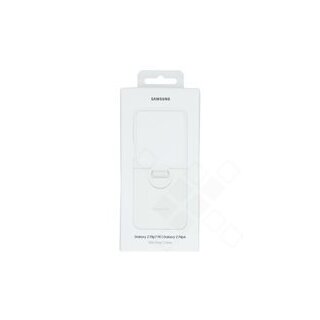 Samsung Silicone Case with Ring für F741B, F761B Samsung Galaxy Z Flip6, Flip7 FE - white
