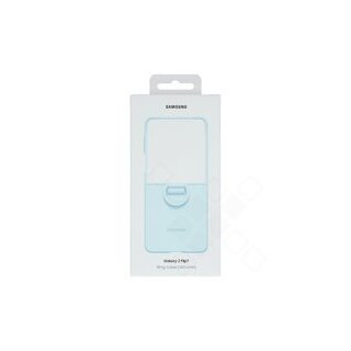 Samsung Silicone Case with Ring für F766B Samsung Galaxy Z Flip7 - light cyan
