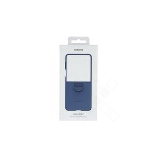 Samsung Silicone Case with Ring für F766B Samsung Galaxy Z Flip7 - blue