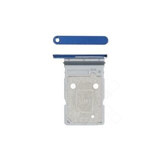 SIM tray (Original) - Dark Blue, Samsung Galaxy Z Fold; SM-F966