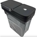 Schmutzwassertank Schwarz